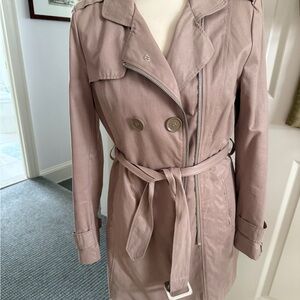 Kenneth Cole Taupe Raincoat Medium